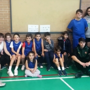 Foto con voluntarios